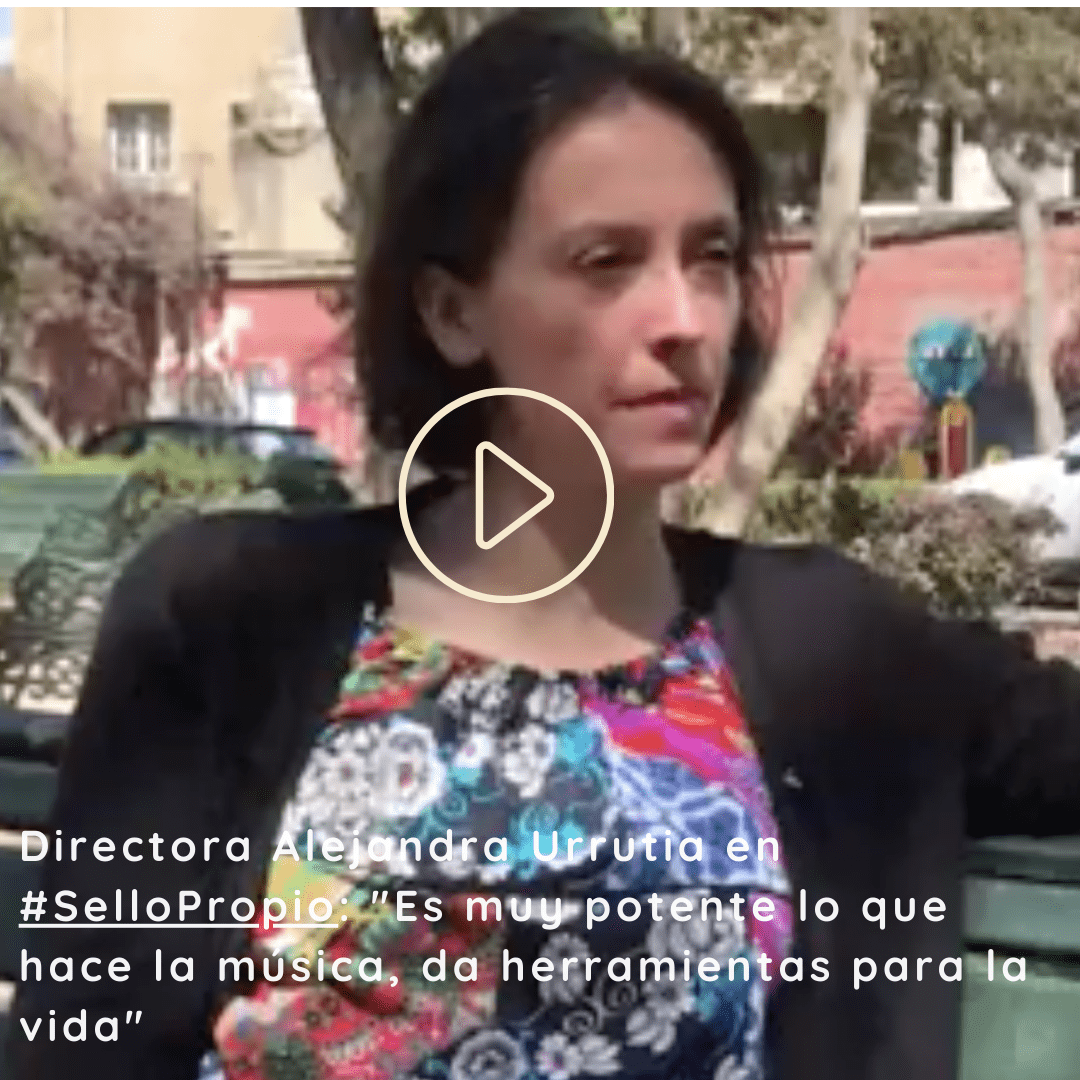 Directora Alejandra Urrutia en SelloPropio Es muy potente lo que hace la musica da herramientas para la vida