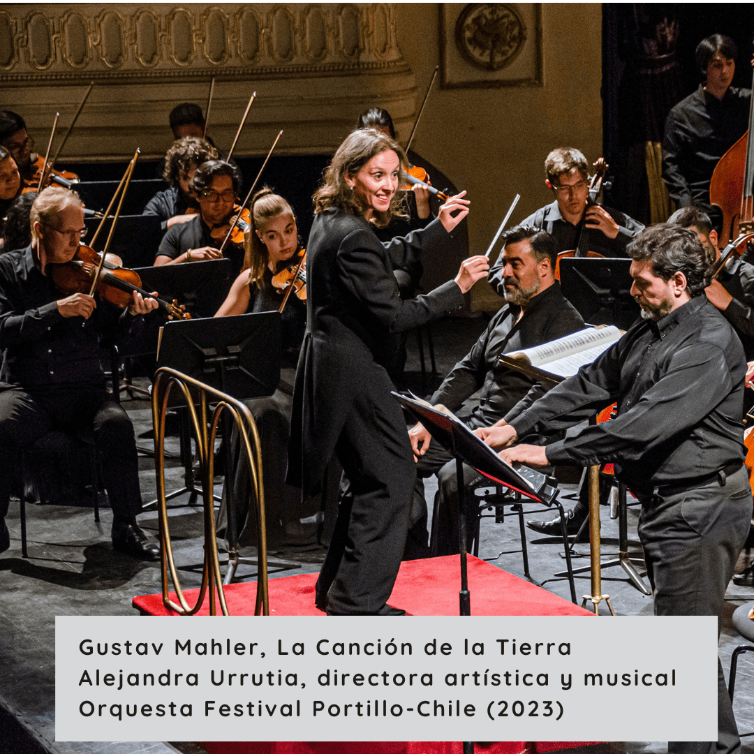 Gustav Mahler La Cancion de la Tierra Alejandra Urrutia Orquesta Festival Portillo Chile 2023 1